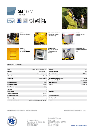 Rębaki drewna TS-Industrie GM 10 M