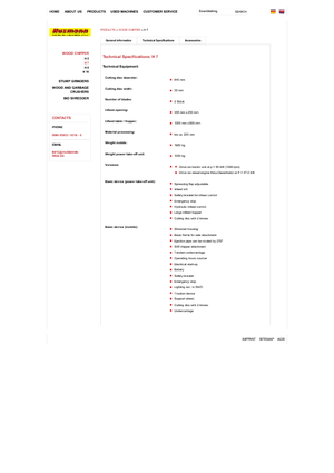 Rębaki drewna Husmann H 7 M 3