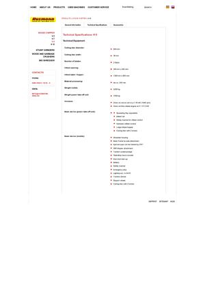 Rębaki drewna Husmann H 8 M 2