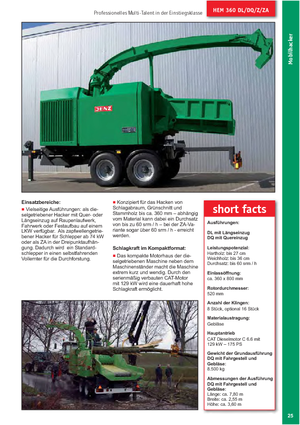 Rębaki drewna Jenz HEM 360 Z