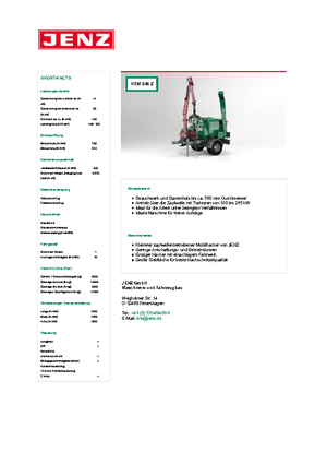 Rębaki drewna Jenz HEM 540 Z