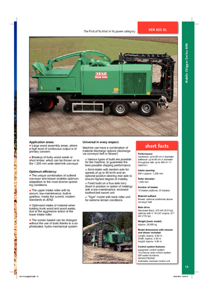 Rębaki drewna Jenz HEM 820 DL