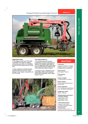 Rębaki drewna Jenz HEM 820 Z