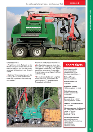 Rębaki drewna Jenz HEM 820 Z