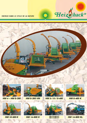 Rębaki drewna Heizohack HM 4-300