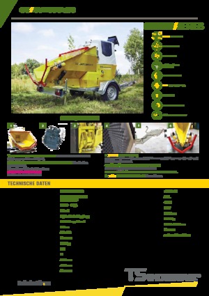 Rębaki drewna TS-Industrie Jaguar 45 DS