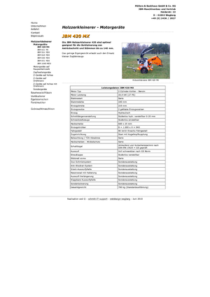 Rębaki drewna JBM JBM 420 MX 27