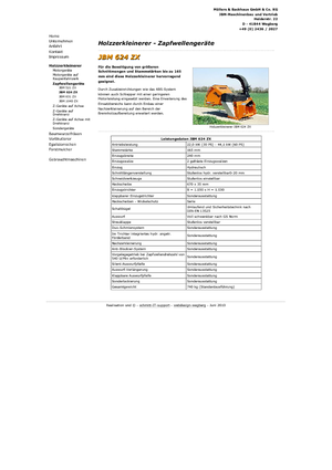 Rębaki drewna JBM JBM 624 ZX
