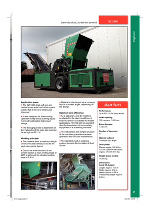 Rębaki drewna Jenz NZ 1600 D