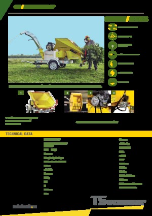 Rębaki drewna TS-Industrie Premium 22 P