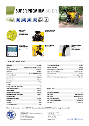 Rębaki drewna TS-Industrie Super Premium 30 ER