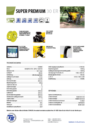 Rębaki drewna TS-Industrie Super Premium 30 ER