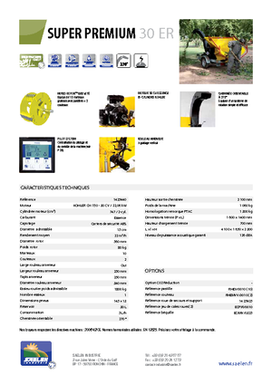 Rębaki drewna TS-Industrie Super Premium 30 ER