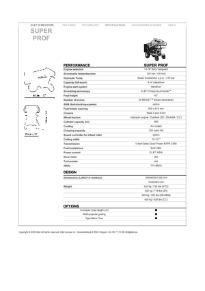 Rębaki drewna Eliet Super Prof 2000