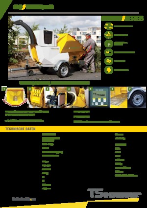 Rębaki drewna TS-Industrie Tiger 25 D