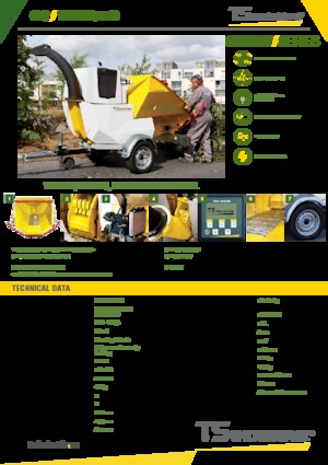 Rębaki drewna TS-Industrie Tiger 25 D