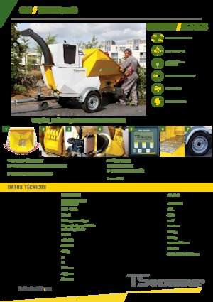 Rębaki drewna TS-Industrie Tiger 25 D