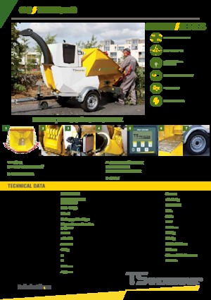 Rębaki drewna TS-Industrie Tiger 25 D