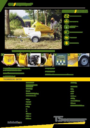 Rębaki drewna TS-Industrie Tiger 25 P
