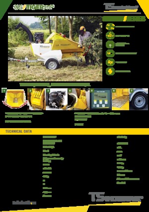Rębaki drewna TS-Industrie Tiger 25 P
