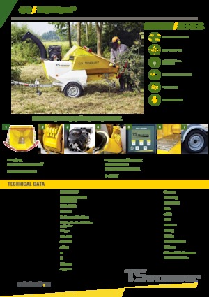 Rębaki drewna TS-Industrie Tiger 25 P