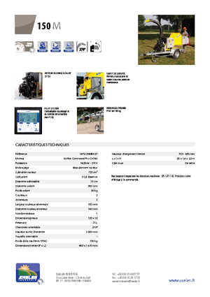 Rębaki drewna TS-Industrie TS 150 M