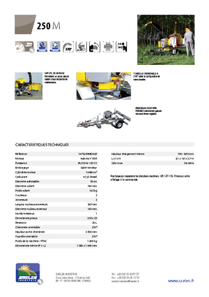 Rębaki drewna TS-Industrie TS 250 M