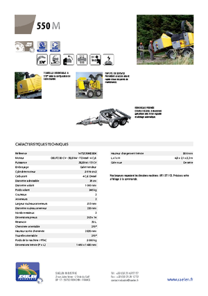 Rębaki drewna TS-Industrie TS 550 M