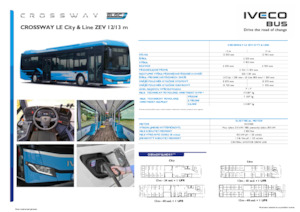 Autobusy miejskie Iveco Crossway LE City 12m ZEV