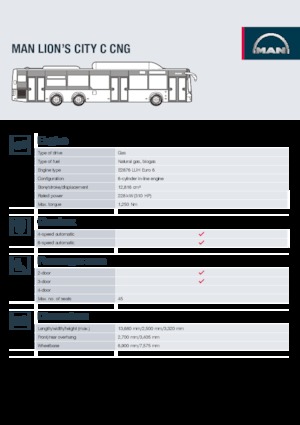 Autobusy miejskie MAN Lion's City C