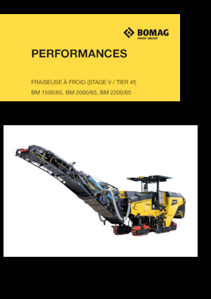 Maszyny do frezowania na zimno Bomag BM 1500/65