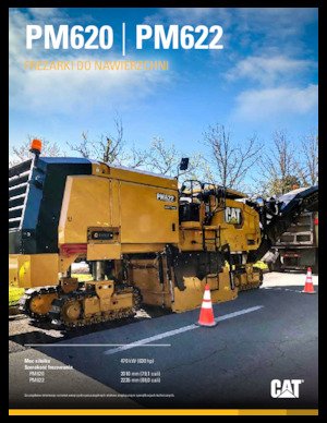 Maszyny do frezowania na zimno Caterpillar PM622
