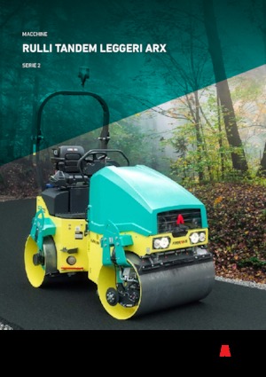 Wałki segmentowe Ammann ARX 16 C T4f