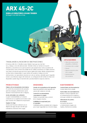 Wałki segmentowe Ammann ARX 45-2C ST V