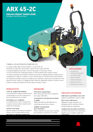 Wałki segmentowe Ammann ARX 45-2C ST V