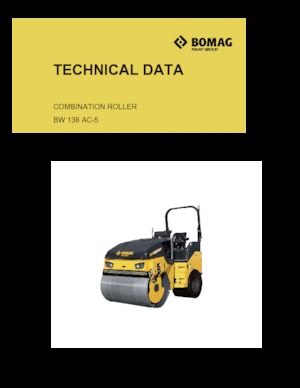 Wałki segmentowe Bomag BW 138 AC-5