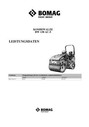 Wałki segmentowe Bomag BW 138 AC-5