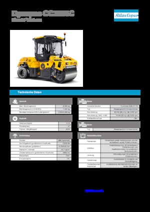 Wałki segmentowe Dynapac CC 2200 C