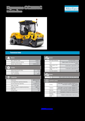 Wałki segmentowe Dynapac CC 2200 C