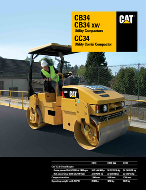 Wałki segmentowe Caterpillar CC34