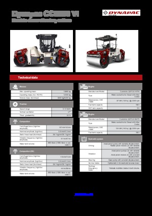 Wałki segmentowe Dynapac CC 6200 C VI