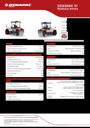 Wałki segmentowe Dynapac CC2300C VI