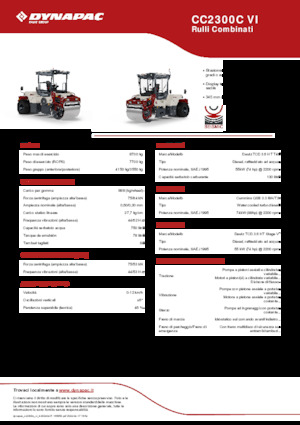 Wałki segmentowe Dynapac CC2300C VI