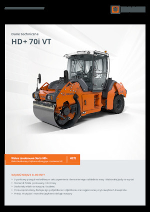 Wałki segmentowe Hamm HD+ 70i VT