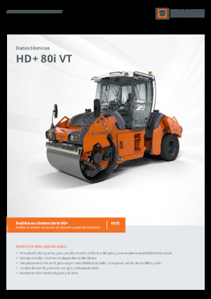 Wałki segmentowe Hamm HD+ 80i VT