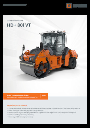 Wałki segmentowe Hamm HD+ 80i VT