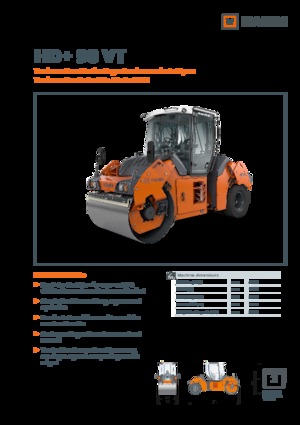 Wałki segmentowe Hamm HD+ 90 VT