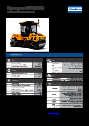 Wałki segmentowe Dynapac CC 3200 C