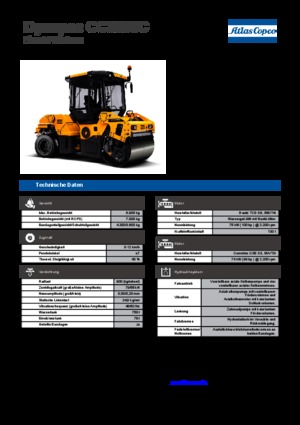 Wałki segmentowe Dynapac CC 3300 C 