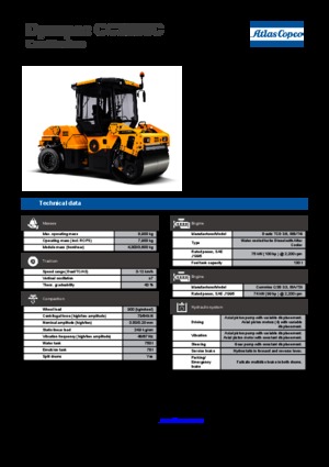 Wałki segmentowe Dynapac CC 3300 C 